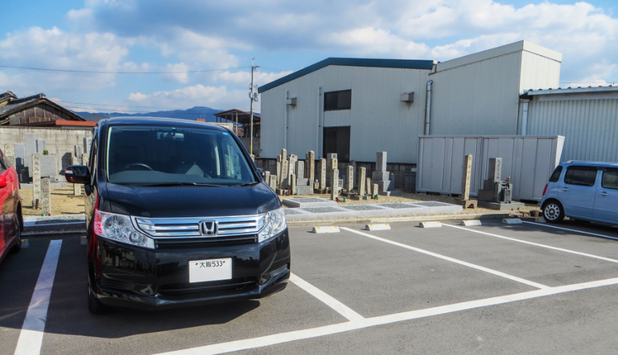 安楽寺　駐車場